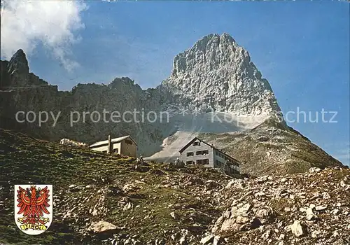 Lamsenjochhuette Lamsenspitze  Kat. Schwaz