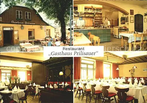Wien Restaurant Gasthaus Prilisauer  Kat. Wien