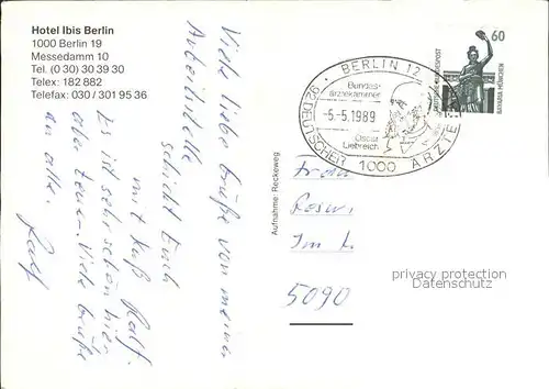 Berlin Hotel Ibis  Kat. Berlin