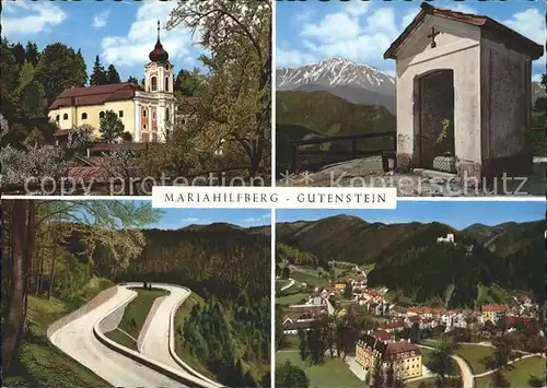 Gutenstein Niederoesterreich Mariahilfberg Wallfahrtskirche Schneeberg Kat. Gutenstein