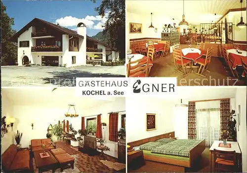 Kochel See Gaestehaus Egner  Kat. Kochel a.See