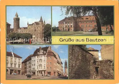 Bautzen Alte Kaserne Hauptmarkt Stadtmauer  Kat. Bautzen