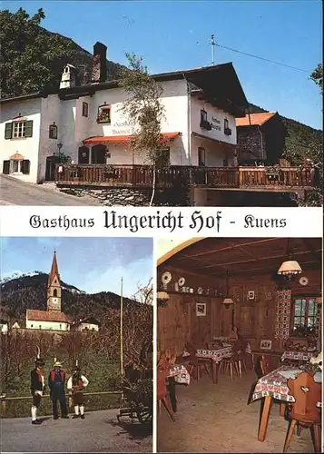 Kuens Gasthaus Ungericht Hof  Kat. Merano