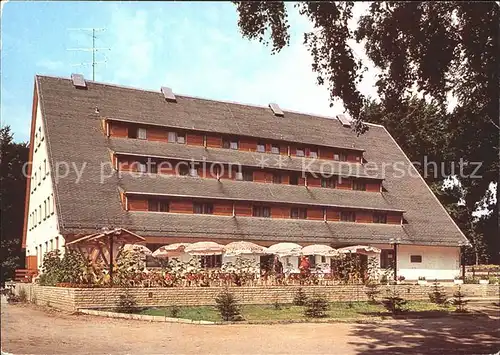 Bansin Ostseebad Forsthaus Langenberg Betriebsferienheim  Kat. Heringsdorf