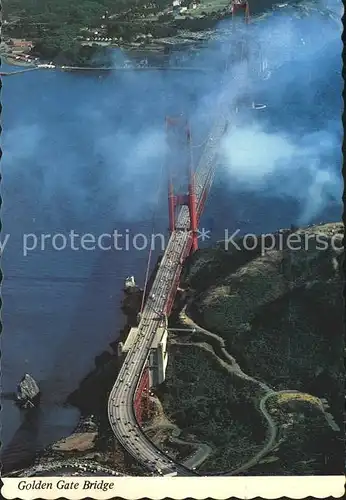 San Francisco California Golden Gate Bridge  Kat. San Francisco