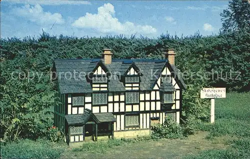 Kensington Prince Edward Island Model of Shakespeares Birthplace Wodleigh Replicas Kat. Kensington