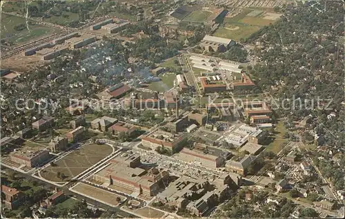 Lafayette Indiana Purdue University Campus aerial view Kat. Lafayette