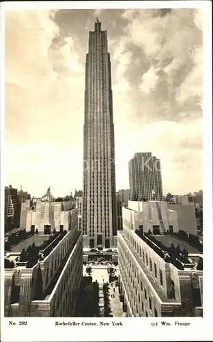 New York City Rockefeller Center Skyscraper / New York /