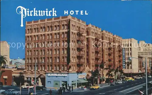 San Diego California Pickwick Hotel Kat. San Diego