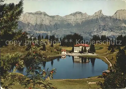 Seebenalp Bergsee Churfirsten Appenzeller Alpen Kat. Flumserberg Bergheim