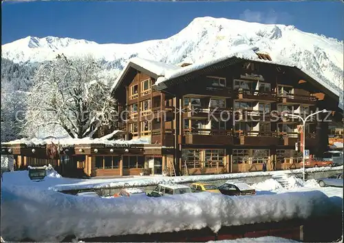 Lenk Simmental Hotel Kreuz Wintersportplatz Berner Alpen Kat. Lenk Simmental