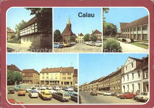 Calau Heimatmuseum Platz des Friedens Haus der Gewerkschaften Cottbuser Strasse Kat. Calau