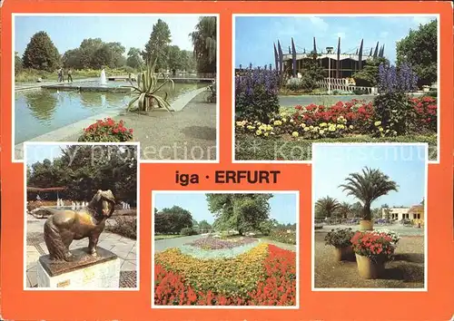 Erfurt iga Internationale Gartenbauausstellung Kat. Erfurt