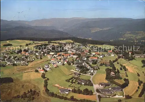 Hoechenschwand Heilklimatischer Kurort Schwarzwald Fliegeraufnahme Kat. Hoechenschwand