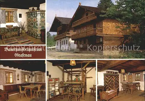 Grafenau Niederbayern Bauernmoebelmuseum am Kurpark Luftkurort Bayerischer Wald Kat. Grafenau