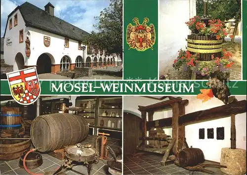 Bernkastel Kues Mosel Weinmuseum Kat. Bernkastel Kues