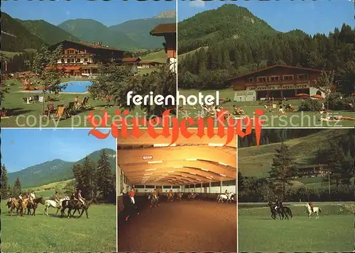 Erpfendorf Ferienhotel Laerchenhof Swimming Pool Reiten Fitnesscenter Kat. Kirchdorf in Tirol