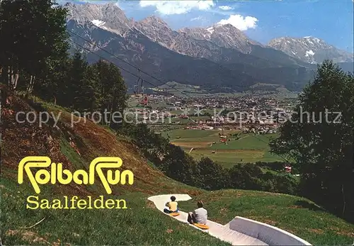 Saalfelden Steinernes Meer Sommerrodelbahn Biberg Alpenpanorama