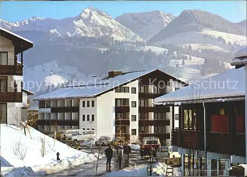 Sonthofen Oberallgaeu Der Allgaeu Stern Hotelpark auf der Staiger Alp Wintersportplatz Kat. Sonthofen