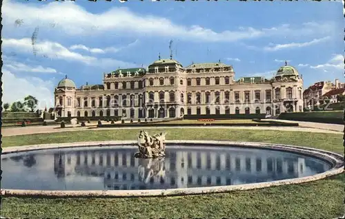 Wien Schloss Belvedere Kat. Wien