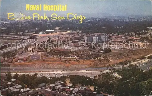 San Diego California Naval Hospital Fliegeraufnahme Kat. San Diego