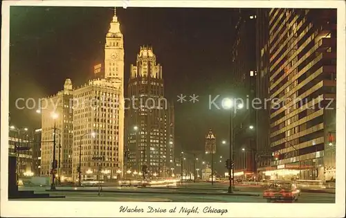 Chicago Illinois Wacker Drive Kat. Chicago