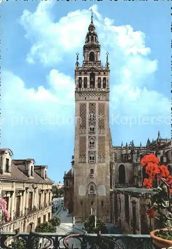 Sevilla Andalucia La Giralda Turm Kat. Sevilla 