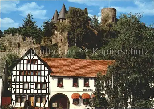 Heimbach Eifel mit Burg Hengebach Kat. Heimbach