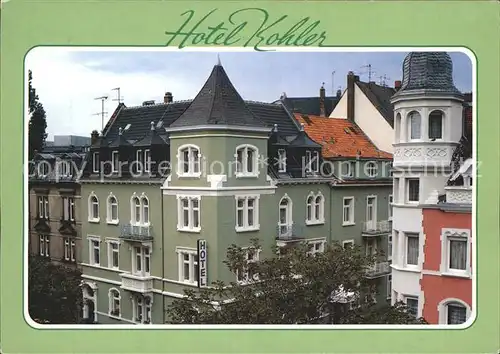 Heidelberg Neckar Hotel Kohler Kat. Heidelberg