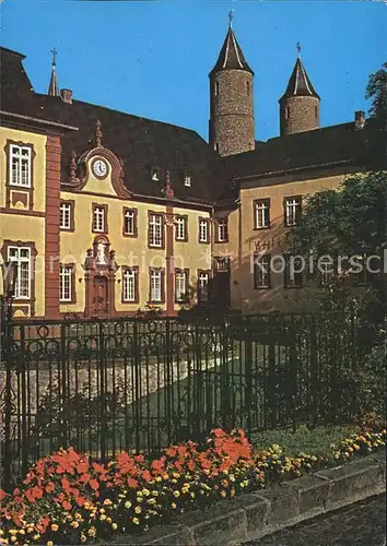 Steinfeld Kall Kloster Salvatorianerkolleg Innenhof Kat. Kall