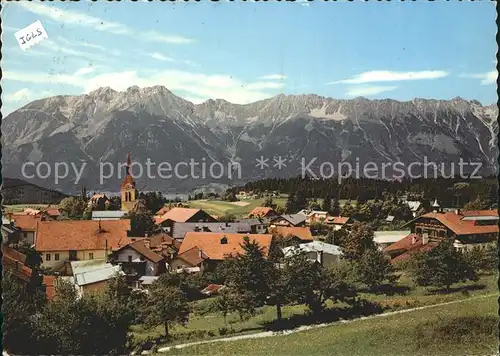 Igls Tirol mit Nordkette Kat. Innsbruck