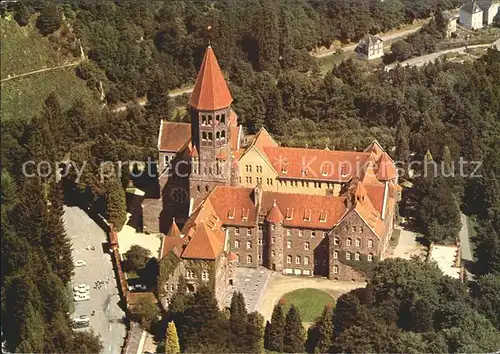 Clervaux Fliegeraufnahme Abbaye  Kat. Clervaux