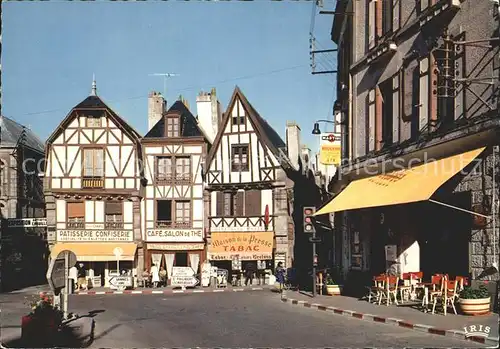 Auray alte Fachwerkhaeuser Kat. Auray