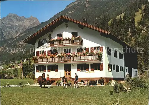 Steeg Tirol Hof Hammerle Kat. Steeg Lechtal