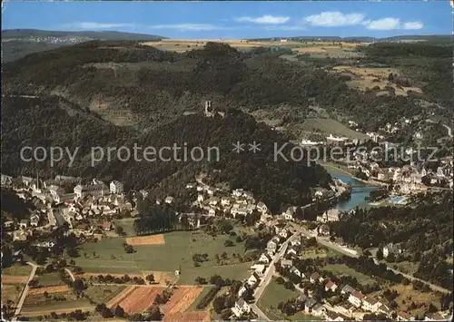 Nassau Lahn Fliegeraufnahme mit Lahn Kat. Nassau