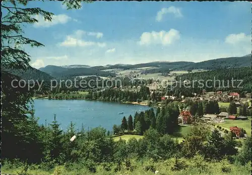 Titisee Neustadt mit See Kat. Titisee Neustadt