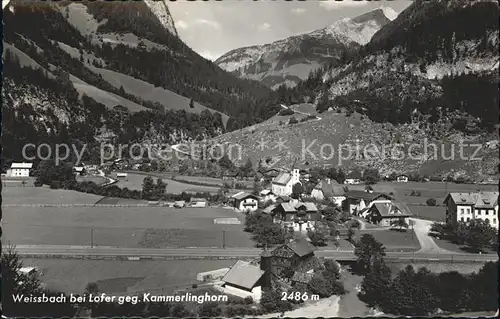 Weissbach Lofer Kammerlinghorn / Weissbach bei Lofer /Pinzgau-Pongau