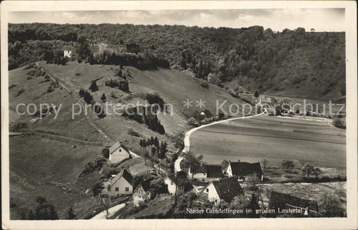 Gundelfingen Donau Luftaufnahme Kat. Gundelfingen a.d.Donau Nr. de12600