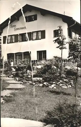 Oberstdorf Haus Sonnenweite Kat. Oberstdorf