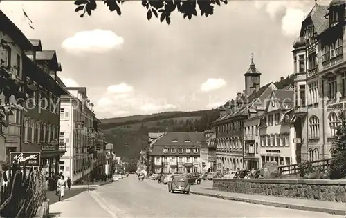 Triberg Schwarzwald Marktplatz Kat. Triberg im Schwarzwald