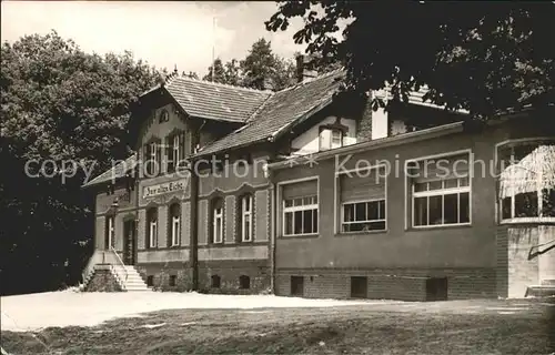 Frohnsdorf Altenburg Gaststaette Zur alten Eiche Kat. Frohnsdorf Altenburg