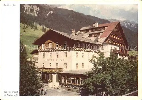 St Anton Arlberg Hotel Post Kat. St. Anton am Arlberg