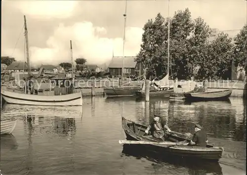 Insel Hiddensee Hafen Kat. Insel Hiddensee