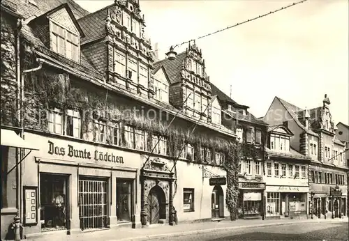 Saalfeld Saale Saalstrasse Das Bunte Laedchen Kat. Saalfeld