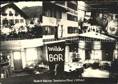 Tannheim Tirol Milch Bar Kat. Tannheim