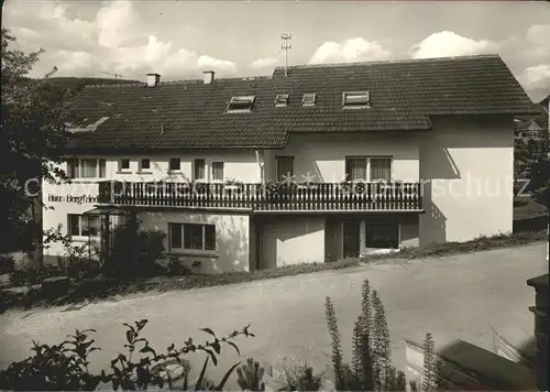 Oppenau Kurheim Haus Bergfrieden Kat. Oppenau Schwarzwald