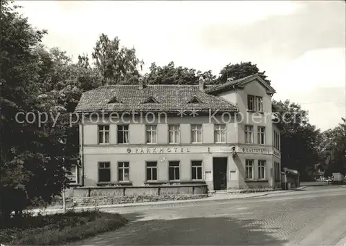 Blankenhain Thueringen Parkhotel Kat. Blankenhain Thueringen