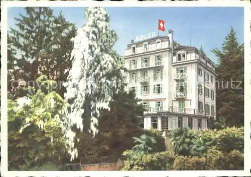 Lugano TI Hotel Adler Kat. Lugano