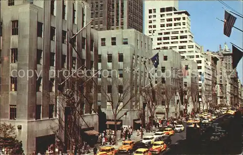 New York City Famous Fifth Avenue Rockefeller Center  / New York /