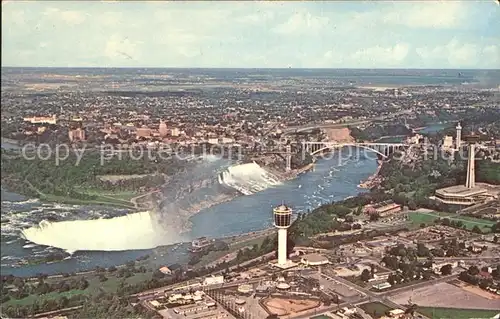 Niagara Falls Ontario Fliegeraufnahme Kat. Niagara Falls Canada